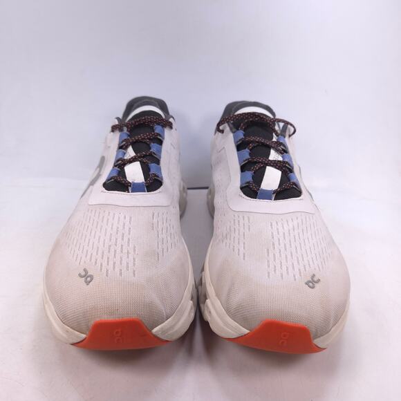 On Cloud Cloudmonster Swiss Engineering Running Shoe Mens Size 13 White Blue - Picture 2 of 10